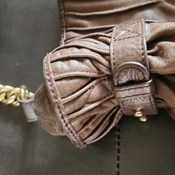 Badgley Mischka Brown purse - Picture 6 of 9